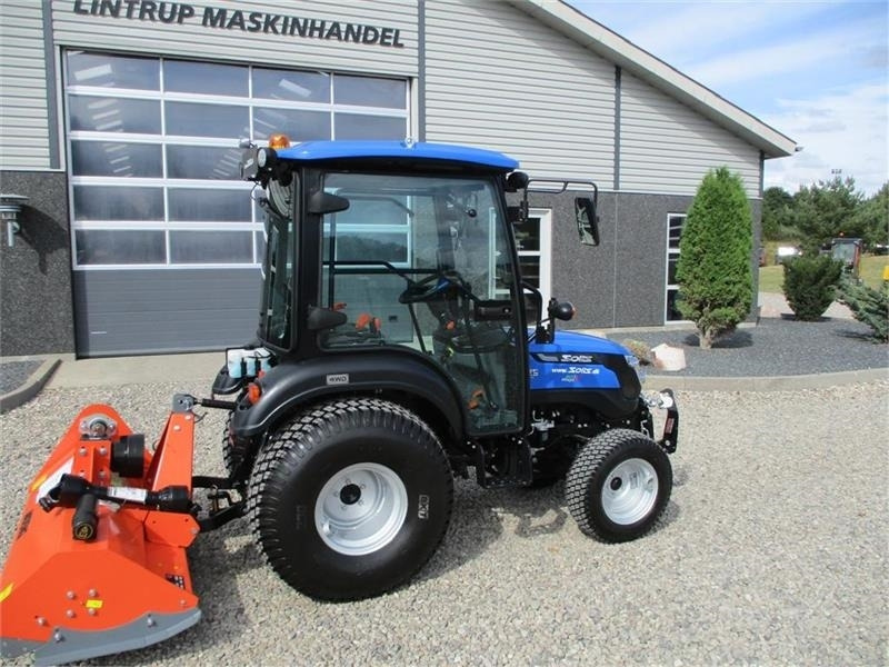 Tracteur agricole Solis 26 HST Med kabine, Turf dæk og frontlift samt fron: photos 8