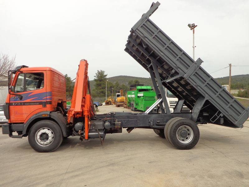 Mercedes-Benz SK 1722 Mercedes Benz SK1722 4X2 Kipper AND Crane - Camion benne: photos 3 Mercedes-Benz SK 1722 Mercedes Benz SK1722 4X2 Kipper AND Crane - Camion benne: photos 3