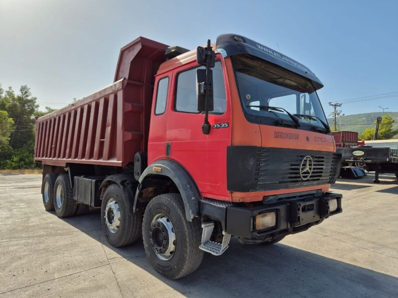 Mercedes-Benz SK 3535 Mercedes Benz 3535K 8X4 -Airco - Camion benne: photos 1 Mercedes-Benz SK 3535 Mercedes Benz 3535K 8X4 -Airco - Camion benne: photos 1