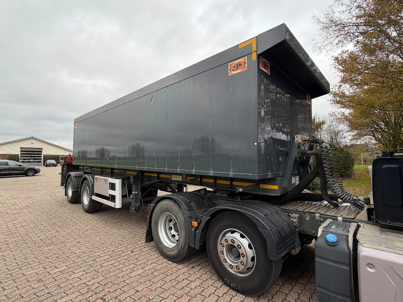 AJK KRAANTRAILER HMF 2243MET RADIO REMOTE VOOR ZAND!! - Semi-remorque benne: photos 5 AJK KRAANTRAILER HMF 2243MET RADIO REMOTE VOOR ZAND!! - Semi-remorque benne: photos 5