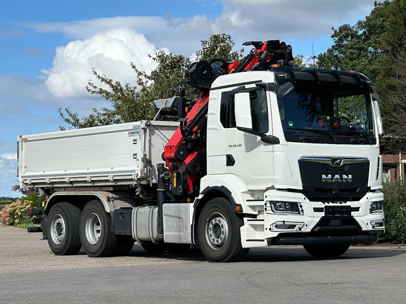 MAN TGS 26.430 2022!EURO6!! 6x2!! PALFINGER 23tm+JIB+LIER/WINCH!!DREISEITEN KIPPER/BORDMATIC!!9tkm - Camion benne, Camion grue: photos 2 MAN TGS 26.430 2022!EURO6!! 6x2!! PALFINGER 23tm+JIB+LIER/WINCH!!DREISEITEN KIPPER/BORDMATIC!!9tkm - Camion benne, Camion grue: photos 2