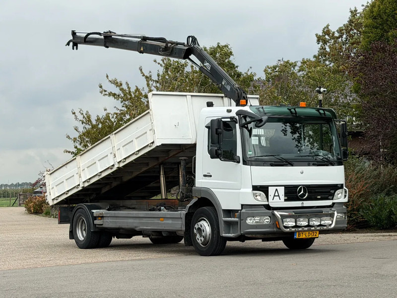 Mercedes-Benz Atego 1218 KRAAN/KIPPER!!MANUELL!! - Camion benne, Camion grue: photos 3 Mercedes-Benz Atego 1218 KRAAN/KIPPER!!MANUELL!! - Camion benne, Camion grue: photos 3