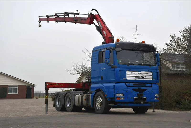 MAN TGA 26.480 6x4 TRUCK/TRACTOR! CRANE/KRAN/GRUE HIAB 22TM!! - Tracteur routier: photos 1 MAN TGA 26.480 6x4 TRUCK/TRACTOR! CRANE/KRAN/GRUE HIAB 22TM!! - Tracteur routier: photos 1