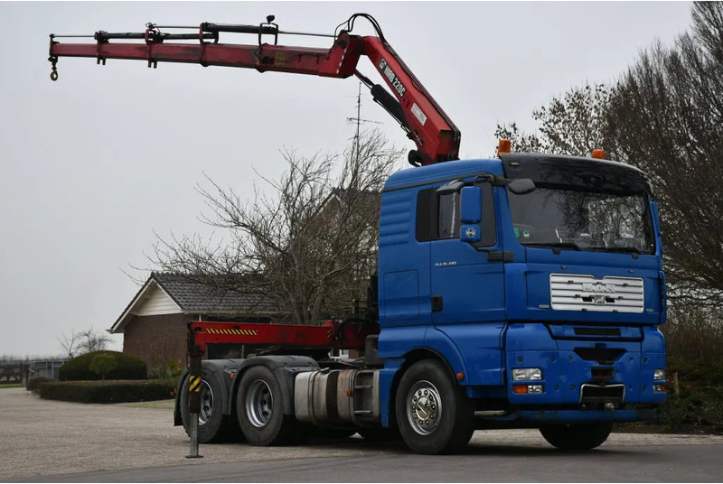 MAN TGA 26.480 6x4 TRUCK/TRACTOR! CRANE/KRAN/GRUE HIAB 22TM!! - Tracteur routier: photos 3 MAN TGA 26.480 6x4 TRUCK/TRACTOR! CRANE/KRAN/GRUE HIAB 22TM!! - Tracteur routier: photos 3