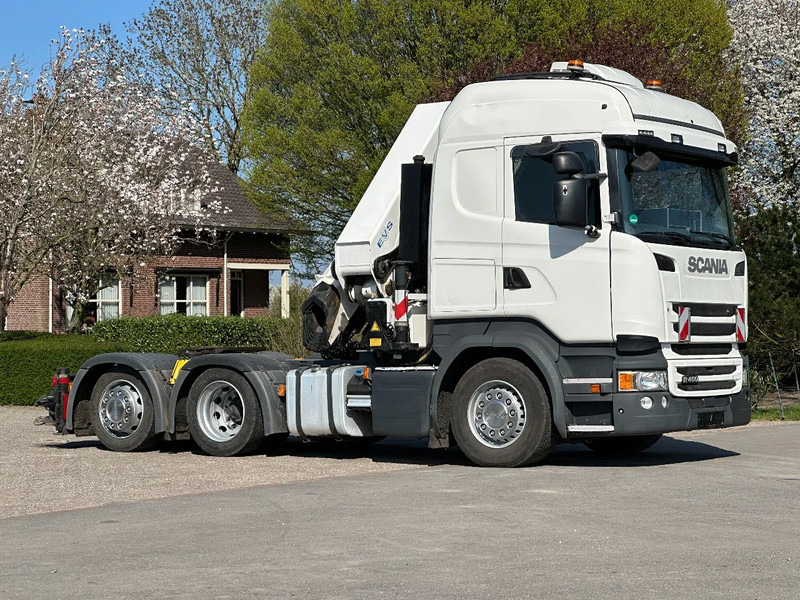 Scania R450 6x2 !!TRACTOR!!!CRANE/GRUE/HMF 50TM!!TOP!EURO6!! - Tracteur routier: photos 5 Scania R450 6x2 !!TRACTOR!!!CRANE/GRUE/HMF 50TM!!TOP!EURO6!! - Tracteur routier: photos 5