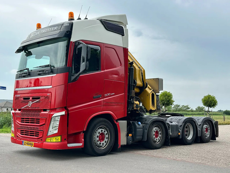 Tracteur routier Volvo FH 500 !TRACTOR!!!CRANE/GRUE/HIAB 85TM!!TOP!EURO6: photos 6