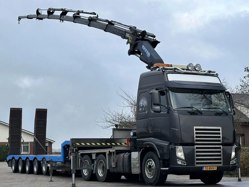 Volvo FH 540 6x4!! EFFER CRANE 37tm!!CUSTOM BUILD!!TOP!! - Tracteur routier: photos 1 Volvo FH 540 6x4!! EFFER CRANE 37tm!!CUSTOM BUILD!!TOP!! - Tracteur routier: photos 1