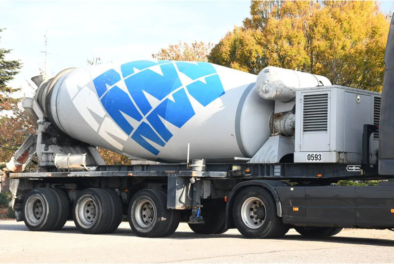 Van Hool KARRENA 15m3 MIXER!!MOTOR!!OWN ENGINE!! - Semi-remorque malaxeur: photos 1 Van Hool KARRENA 15m3 MIXER!!MOTOR!!OWN ENGINE!! - Semi-remorque malaxeur: photos 1