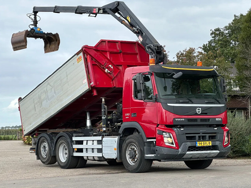 Volvo FMX 330 EURO6!!6X4!!VOORAS AANGEDREVEN!!Z-Kraan/KIPPER!! - Camion benne, Camion grue: photos 4 Volvo FMX 330 EURO6!!6X4!!VOORAS AANGEDREVEN!!Z-Kraan/KIPPER!! - Camion benne, Camion grue: photos 4