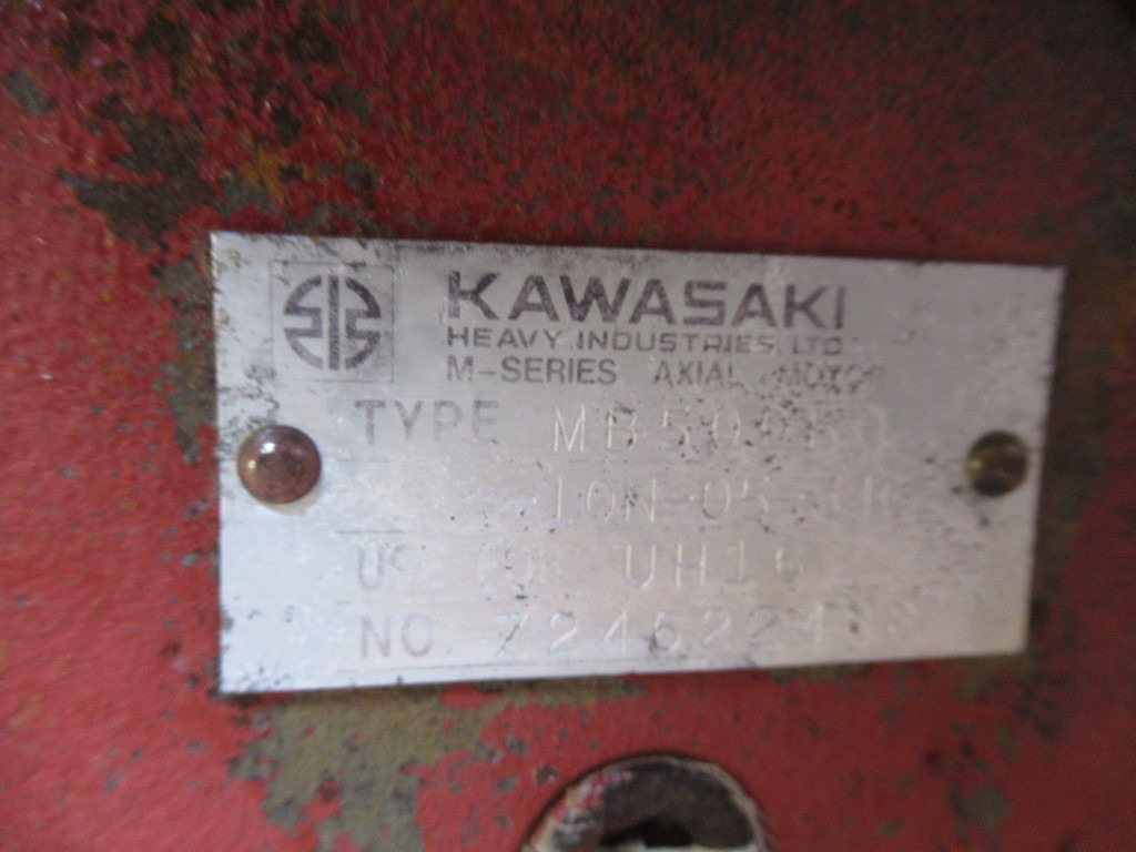 Kawasaki MB500BO-10N-05-340 - - Moteur hydraulique pour Engins de chantier: photos 5 Kawasaki MB500BO-10N-05-340 - - Moteur hydraulique pour Engins de chantier: photos 5