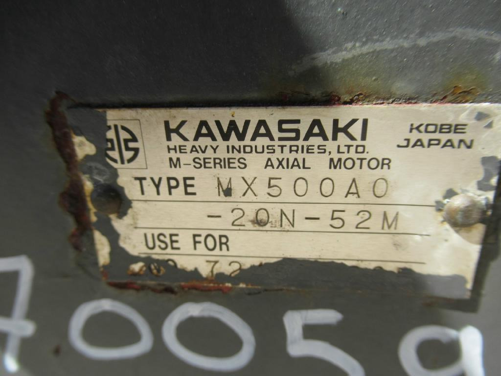 Kawasaki MX500A0-20N-52M - - Moteur hydraulique pour Engins de chantier: photos 4 Kawasaki MX500A0-20N-52M - - Moteur hydraulique pour Engins de chantier: photos 4