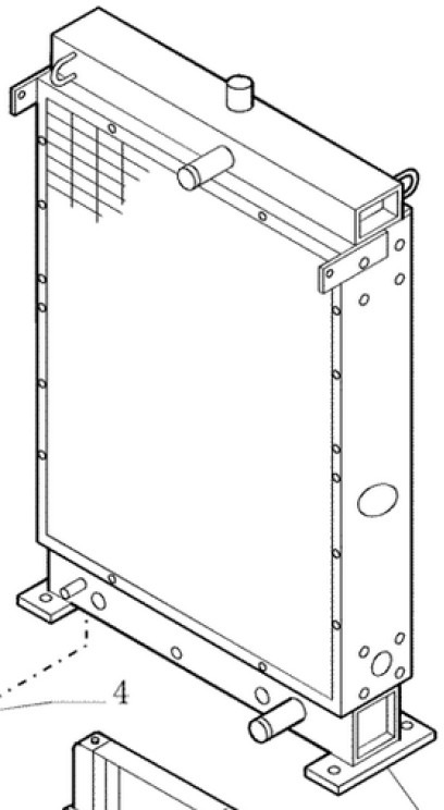 New Holland 76081144 - Radiateur pour Engins de chantier: photos 1 New Holland 76081144 - Radiateur pour Engins de chantier: photos 1