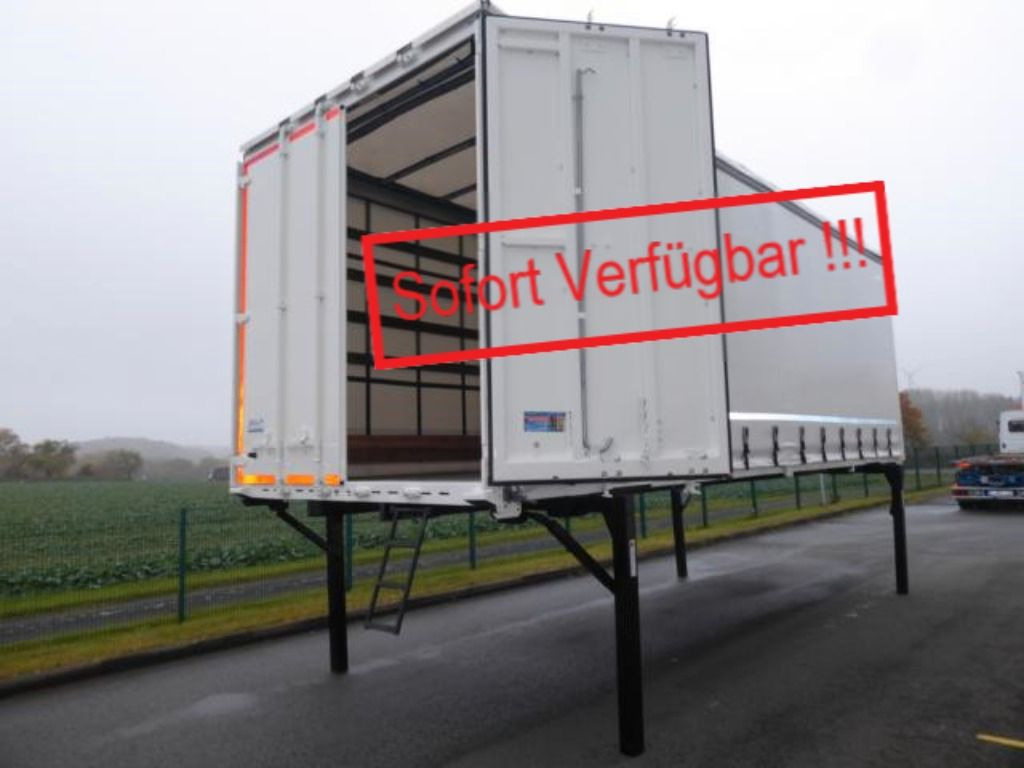Krone Heck mit Portaltüren - Carrosserie bâchee: photos 1 Krone Heck mit Portaltüren - Carrosserie bâchee: photos 1