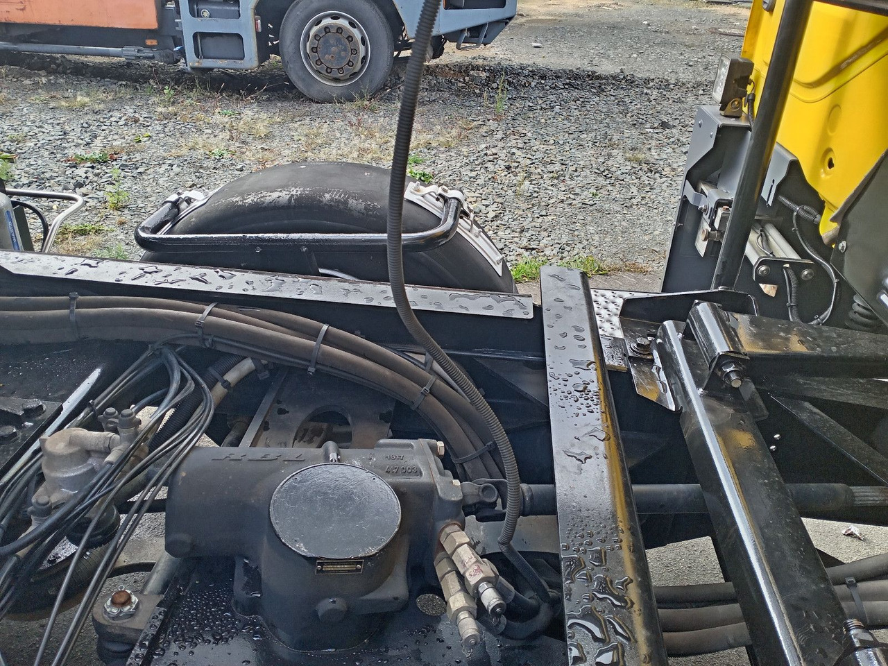 Mercedes-Benz Kamag Wiesel / WBH25 / KB3793 / mit Ganrantie - Camion porte-conteneur/ Caisse mobile: photos 5 Mercedes-Benz Kamag Wiesel / WBH25 / KB3793 / mit Ganrantie - Camion porte-conteneur/ Caisse mobile: photos 5