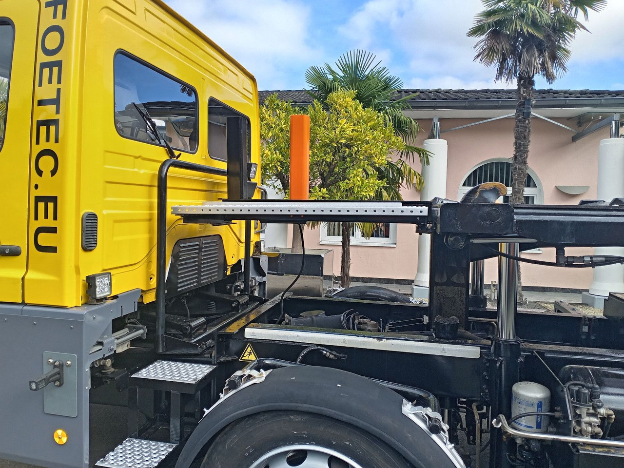 Mercedes-Benz Kamag Wiesel / WBH25 / KB3793 / mit Ganrantie - Camion porte-conteneur/ Caisse mobile: photos 4 Mercedes-Benz Kamag Wiesel / WBH25 / KB3793 / mit Ganrantie - Camion porte-conteneur/ Caisse mobile: photos 4