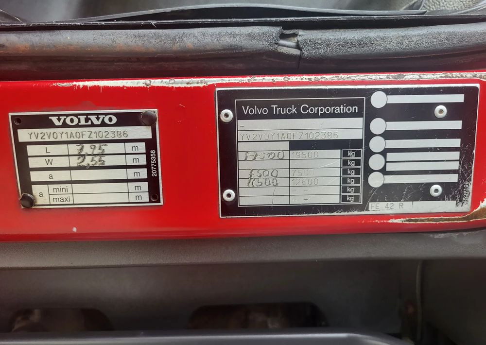 Benne à ordures ménagères Volvo FE 280 4x2 śmieciarka EURO VI: photos 8 Benne à ordures ménagères Volvo FE 280 4x2 śmieciarka EURO VI: photos 8