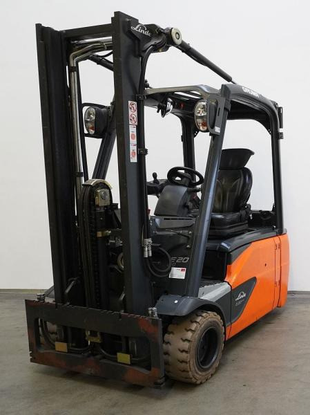 Linde E 20 L EVO 386-02 - Chariot élévateur électrique: photos 1 Linde E 20 L EVO 386-02 - Chariot élévateur électrique: photos 1