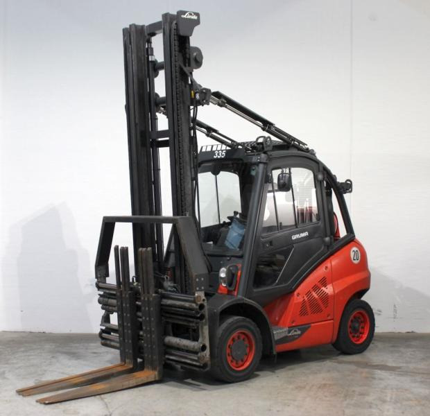 Linde H 40 T EVO 394-02 - Chariot élévateur à gaz: photos 1 Linde H 40 T EVO 394-02 - Chariot élévateur à gaz: photos 1