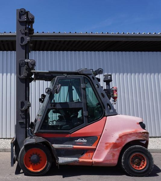 Linde H 80 D/900 EVO 396-03 - Chariot élévateur diesel: photos 4 Linde H 80 D/900 EVO 396-03 - Chariot élévateur diesel: photos 4