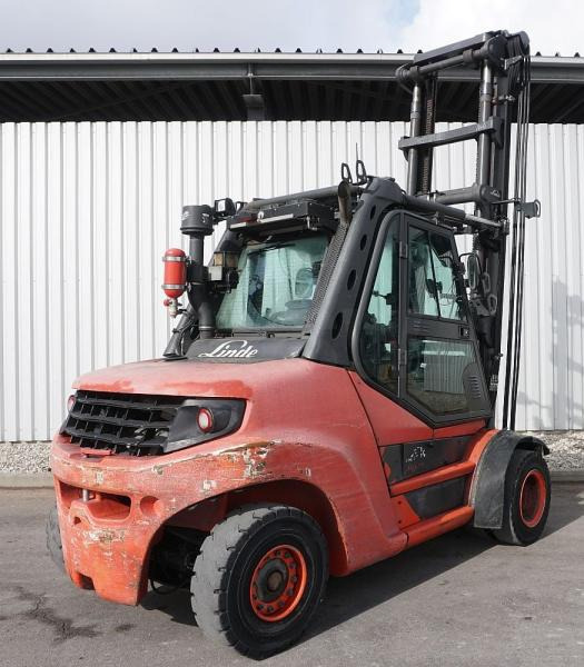 Linde H 80 D/900 EVO 396-03 - Chariot élévateur diesel: photos 2 Linde H 80 D/900 EVO 396-03 - Chariot élévateur diesel: photos 2
