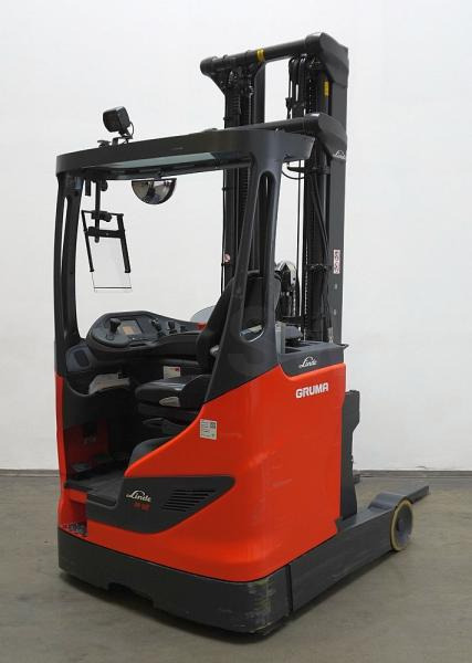 Linde R 12 B 1120 - Chariot à mât rétractable: photos 1 Linde R 12 B 1120 - Chariot à mât rétractable: photos 1