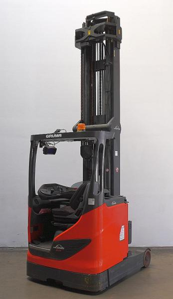 Linde R 14 HD 1120 - Chariot à mât rétractable: photos 1 Linde R 14 HD 1120 - Chariot à mât rétractable: photos 1