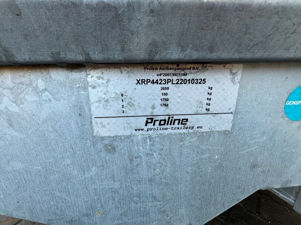 Remorque voiture Proline 3500: photos 9