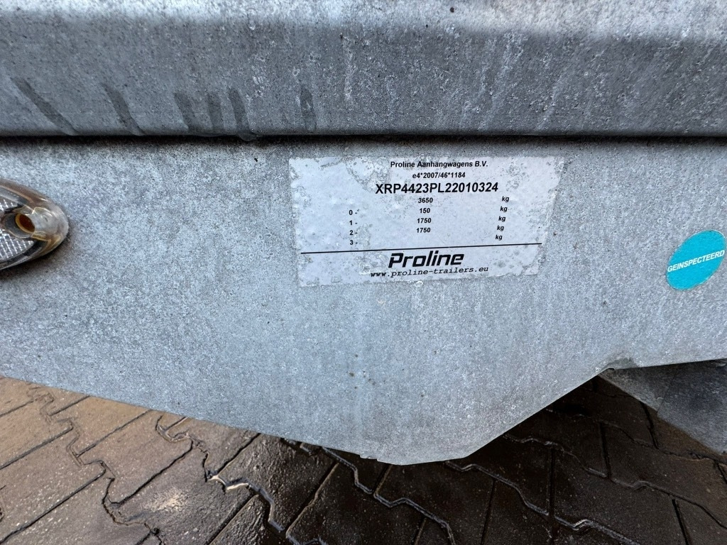 Remorque voiture Proline 3500: photos 11