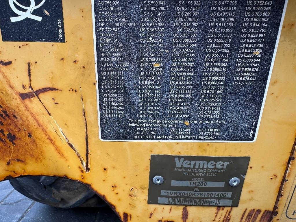 Vermeer RT200 - Trancheuse: photos 4 Vermeer RT200 - Trancheuse: photos 4