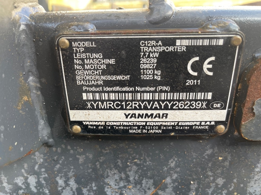 Yanmar C 12 R - Mini tombereau: photos 5 Yanmar C 12 R - Mini tombereau: photos 5