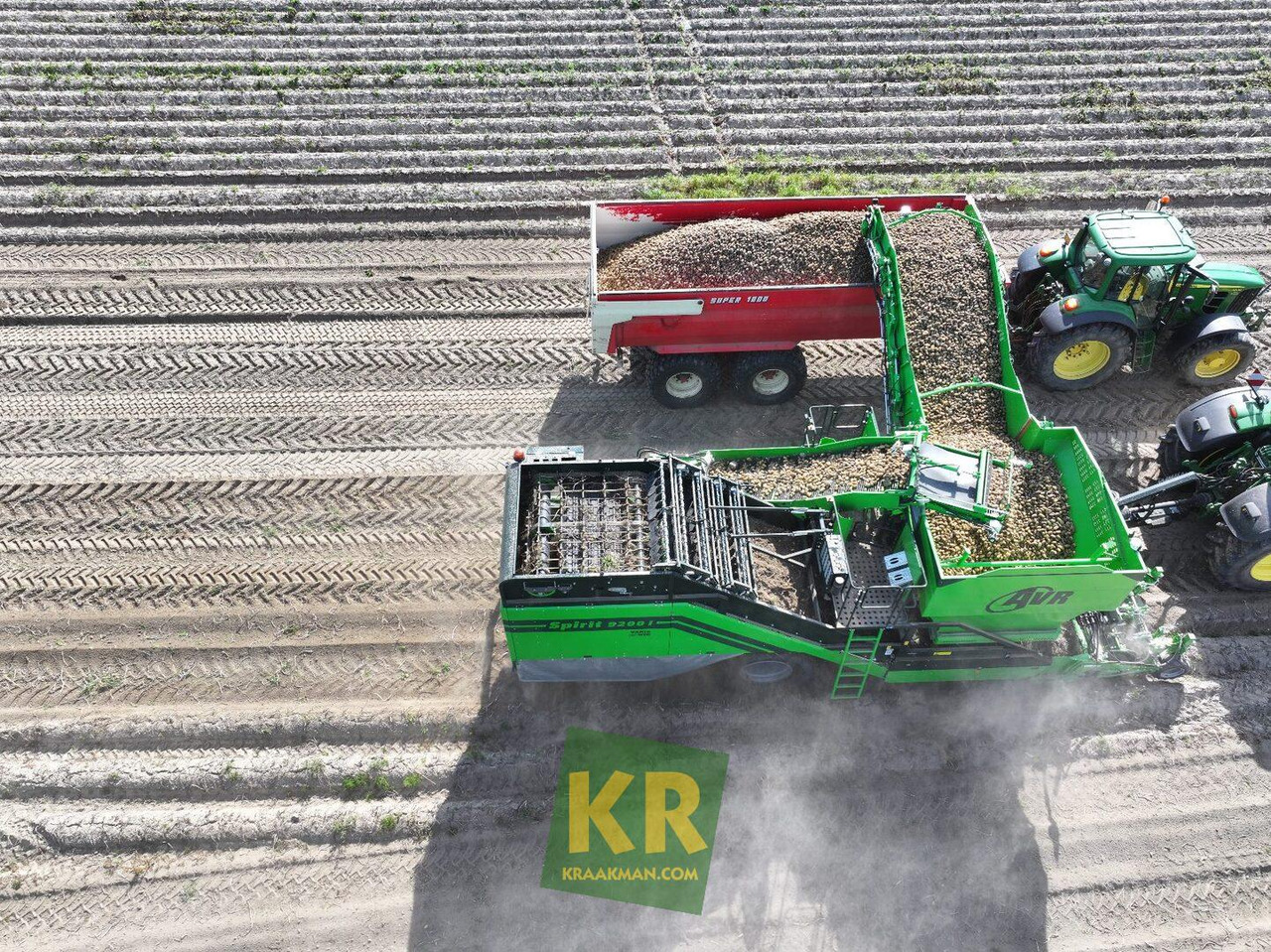 AVR Spirit 9200 aardappelrooier - Arracheuse de pommes de terre: photos 5 AVR Spirit 9200 aardappelrooier - Arracheuse de pommes de terre: photos 5