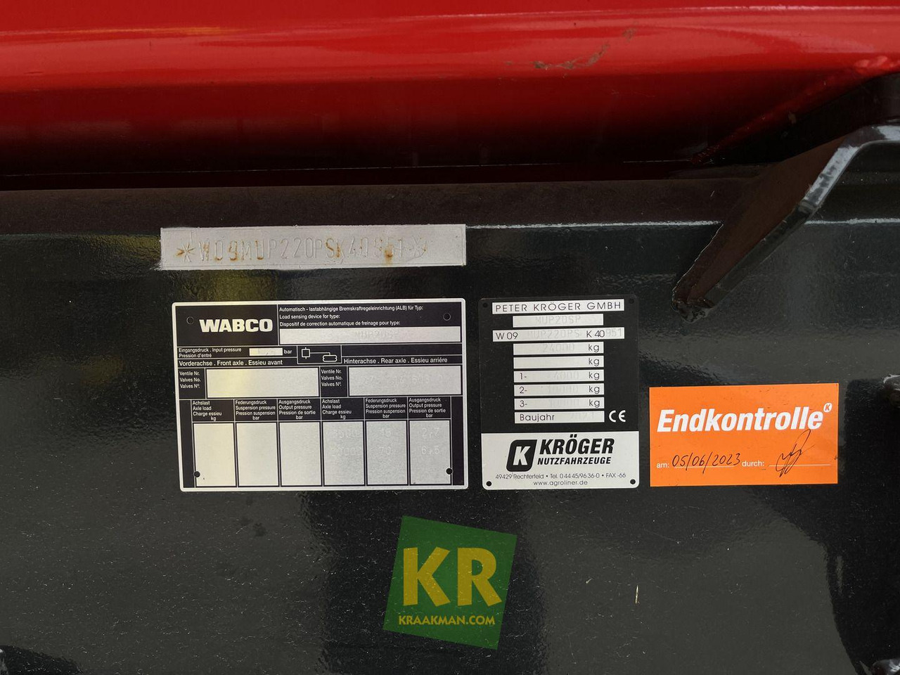 Kröger Overig - Benne agricole: photos 2 Kröger Overig - Benne agricole: photos 2