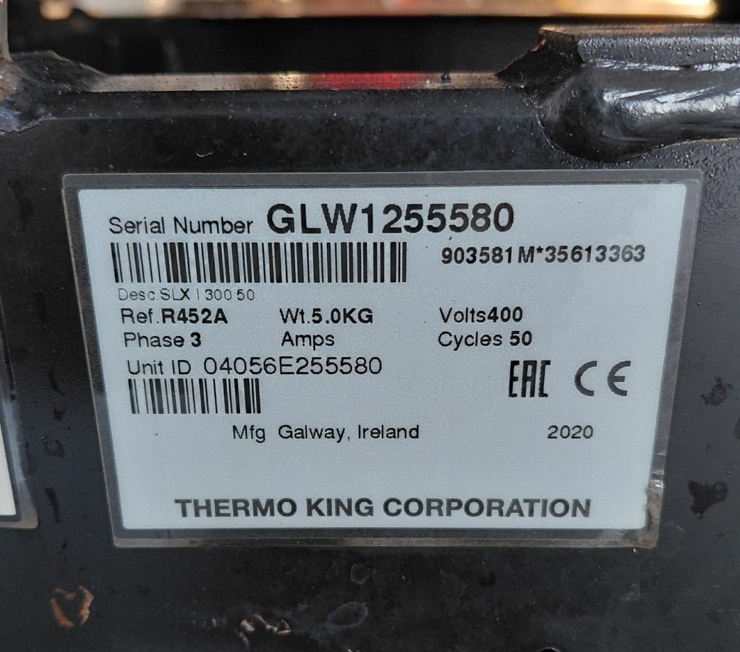 Thermo King SLX300 I -S/N : GLW1255580 - Autre matériel: photos 2 Thermo King SLX300 I -S/N : GLW1255580 - Autre matériel: photos 2