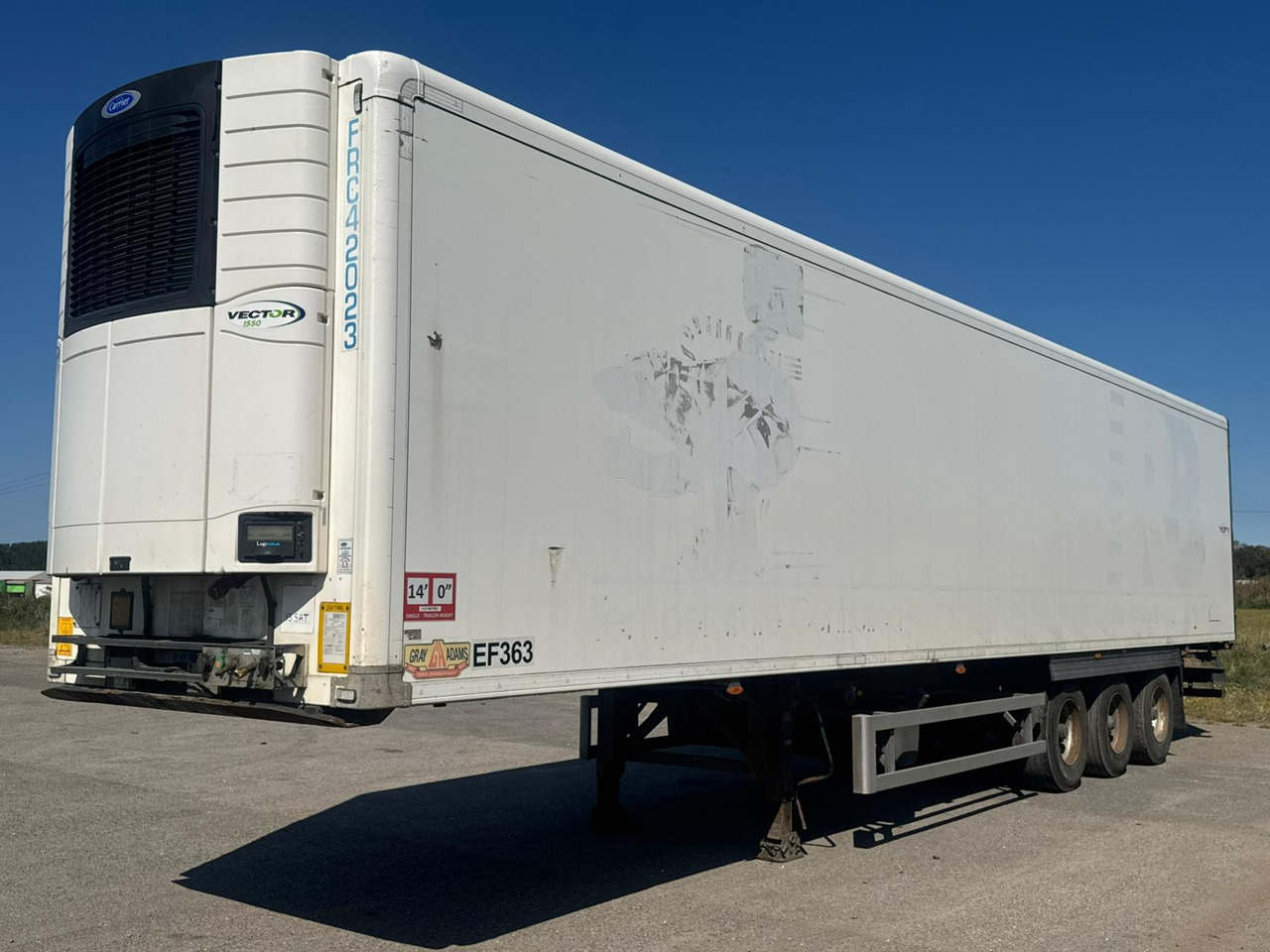 Gray and Adams 2017 Vector 1550 – 201786 - Semi-remorque frigorifique: photos 1 Gray and Adams 2017 Vector 1550 – 201786 - Semi-remorque frigorifique: photos 1