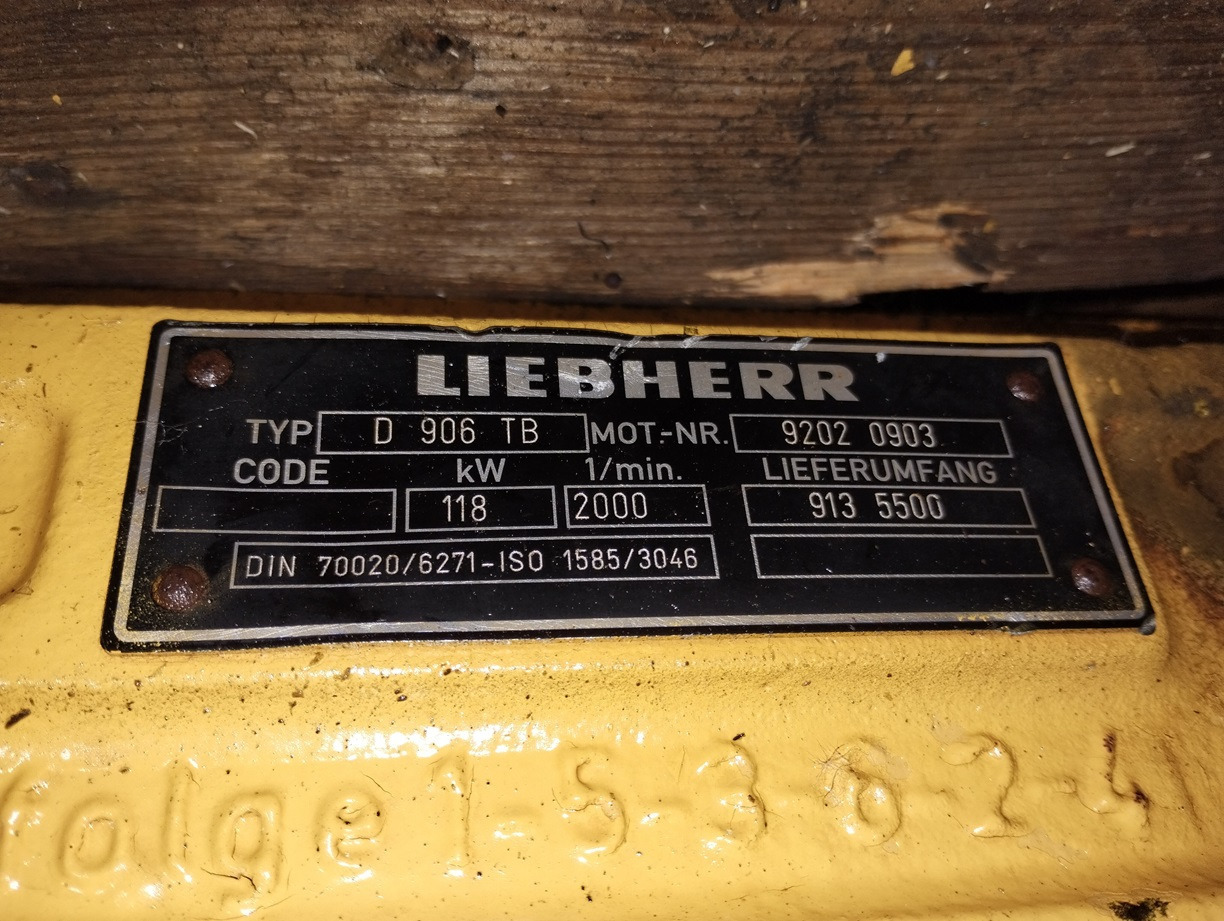 LIEBHERR D 906 TB GŁOWICA BLOK WAŁ KORBOWY CZĘŚCI PARTS - Moteur et pièces pour Engins de chantier: photos 1 LIEBHERR D 906 TB GŁOWICA BLOK WAŁ KORBOWY CZĘŚCI PARTS - Moteur et pièces pour Engins de chantier: photos 1