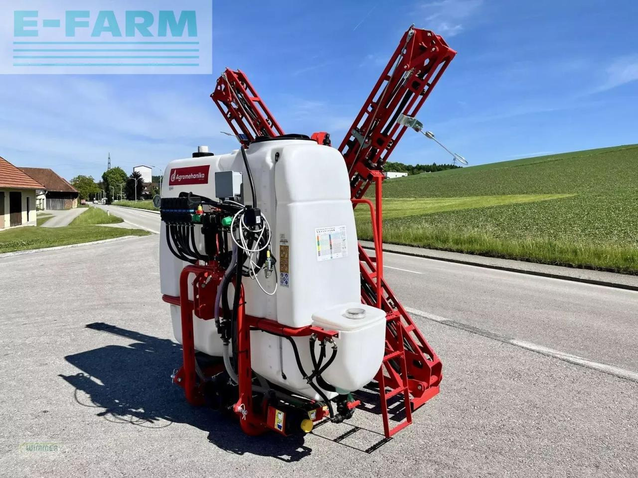 Pulvérisateur traîné Agromehanika ags 1200 - feldspritze 15m: photos 6 Pulvérisateur traîné Agromehanika ags 1200 - feldspritze 15m: photos 6