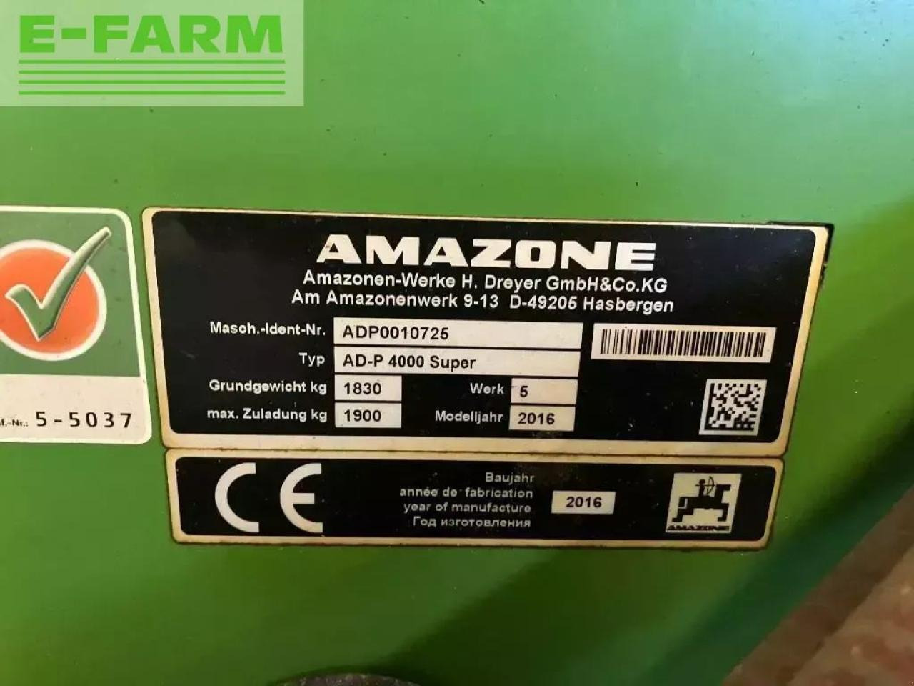 Amazone ad-p 400 super - Semoir: photos 4 Amazone ad-p 400 super - Semoir: photos 4
