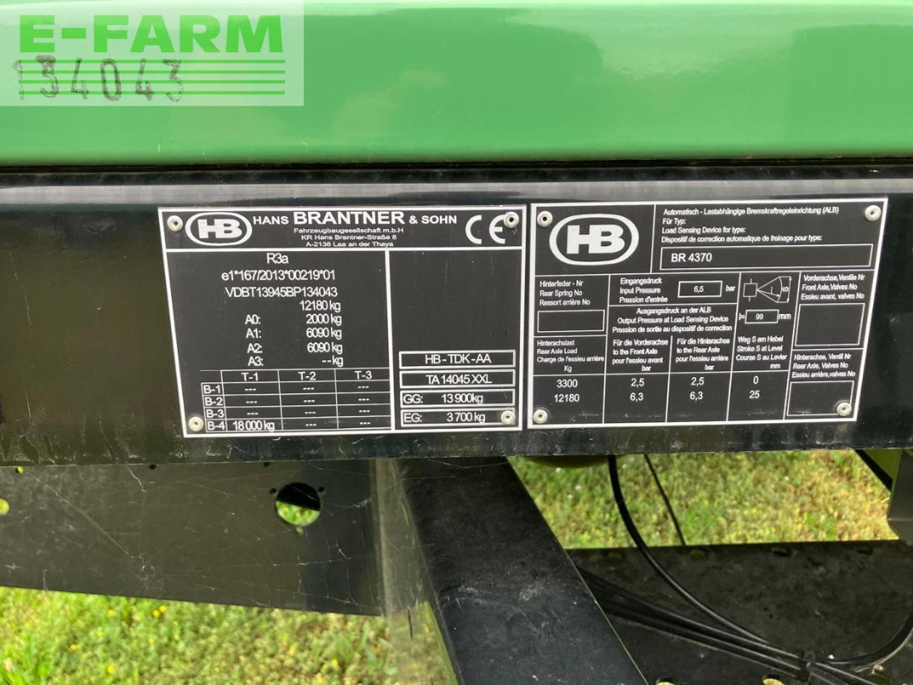 Benne agricole Brantner TA 14045/2XXL: photos 11