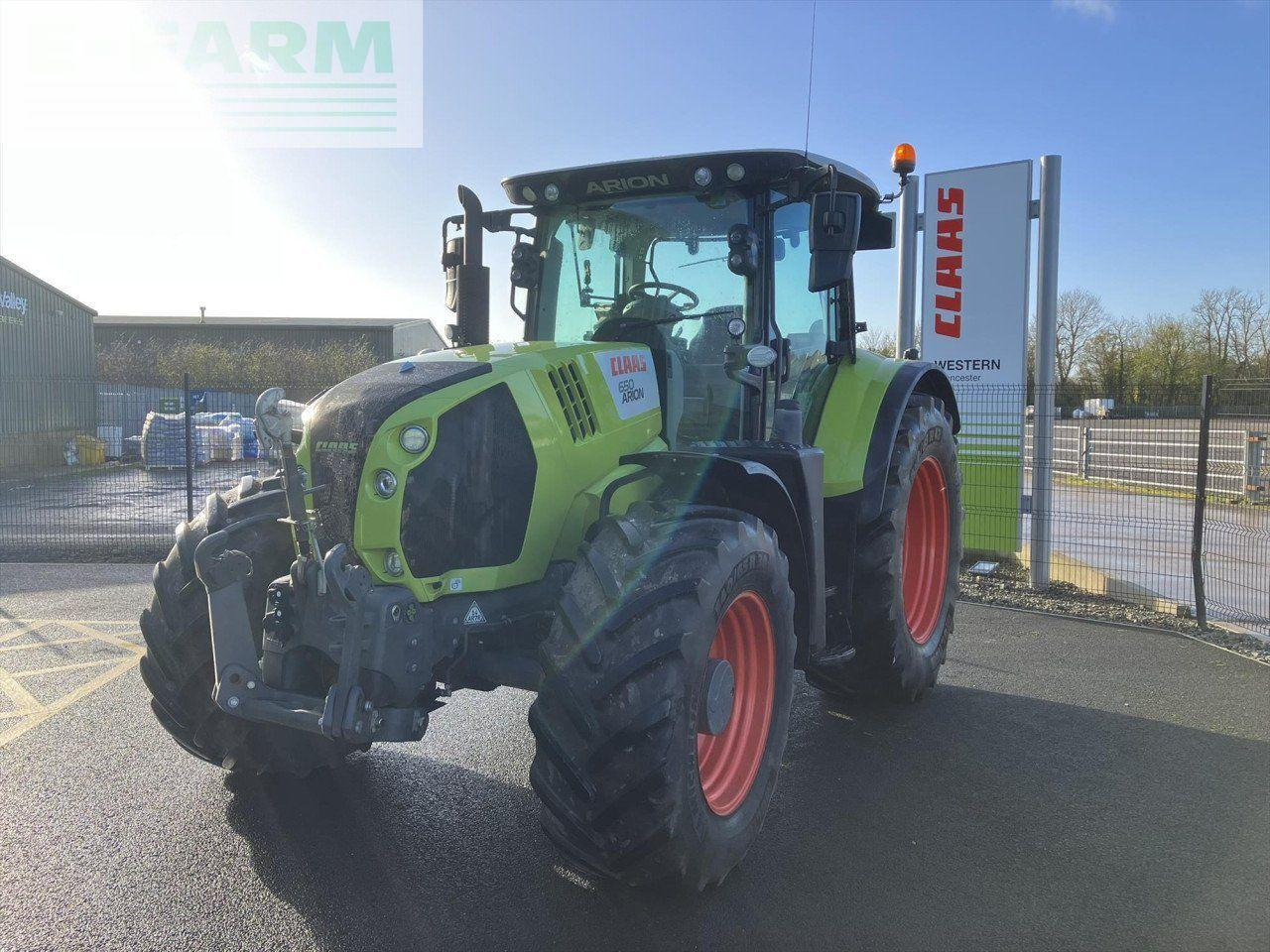 CLAAS ARION 650 CEBIS - Tracteur agricole: photos 4 CLAAS ARION 650 CEBIS - Tracteur agricole: photos 4