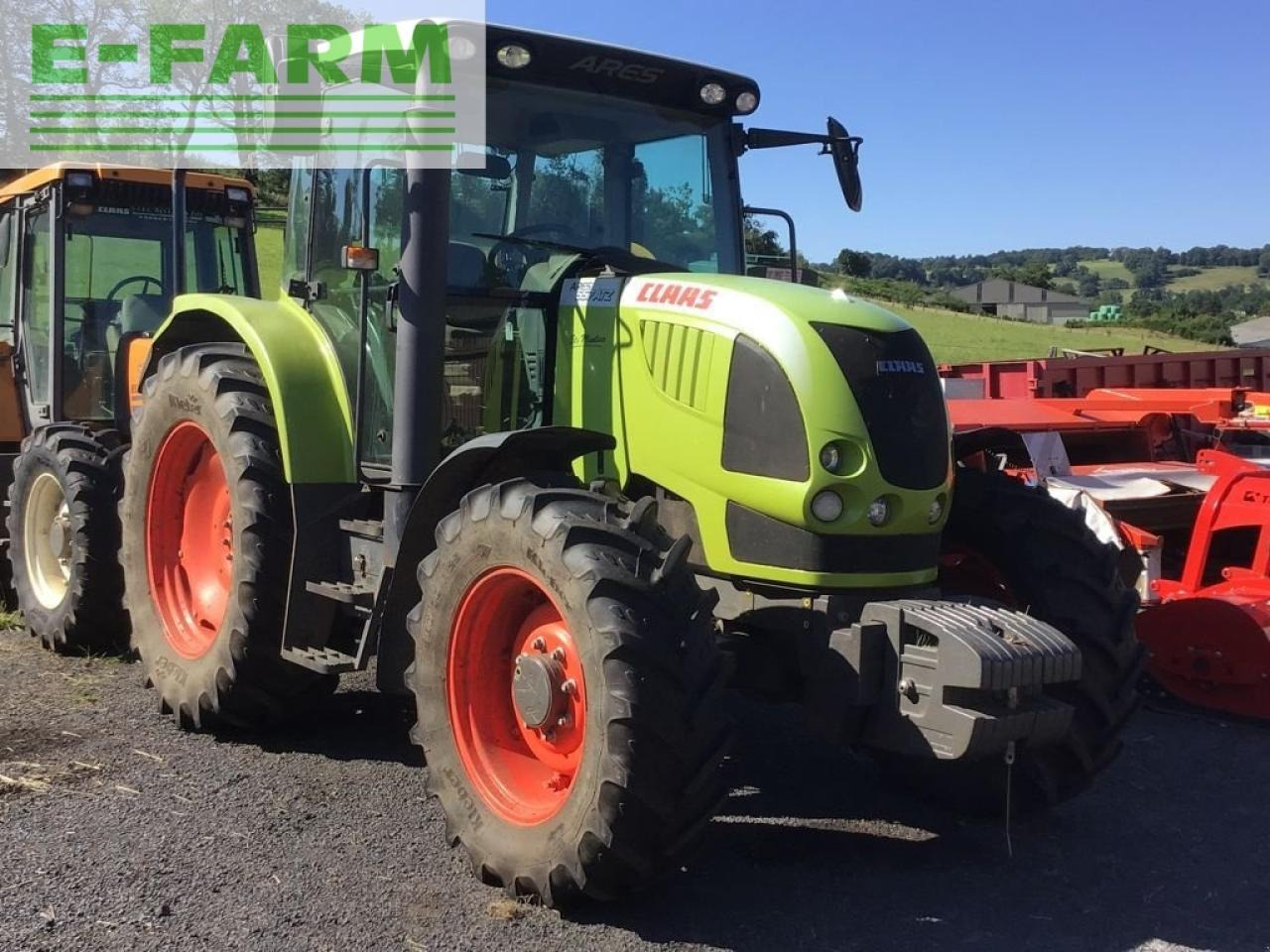 CLAAS ares 557 atz ATZ - Tracteur agricole: photos 1 CLAAS ares 557 atz ATZ - Tracteur agricole: photos 1