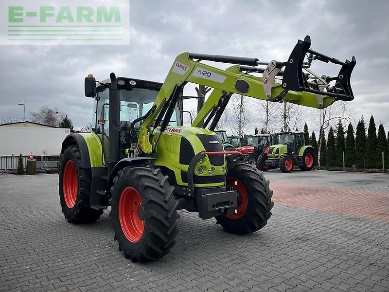 CLAAS ares 617 atz + claas fl120 ATZ - Tracteur agricole: photos 3 CLAAS ares 617 atz + claas fl120 ATZ - Tracteur agricole: photos 3