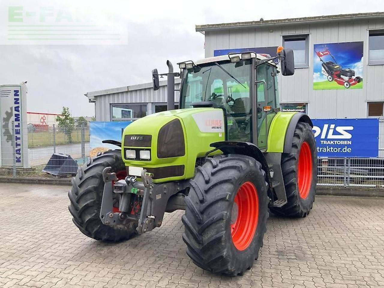 CLAAS ares 816 rz RZ - Tracteur agricole: photos 1 CLAAS ares 816 rz RZ - Tracteur agricole: photos 1