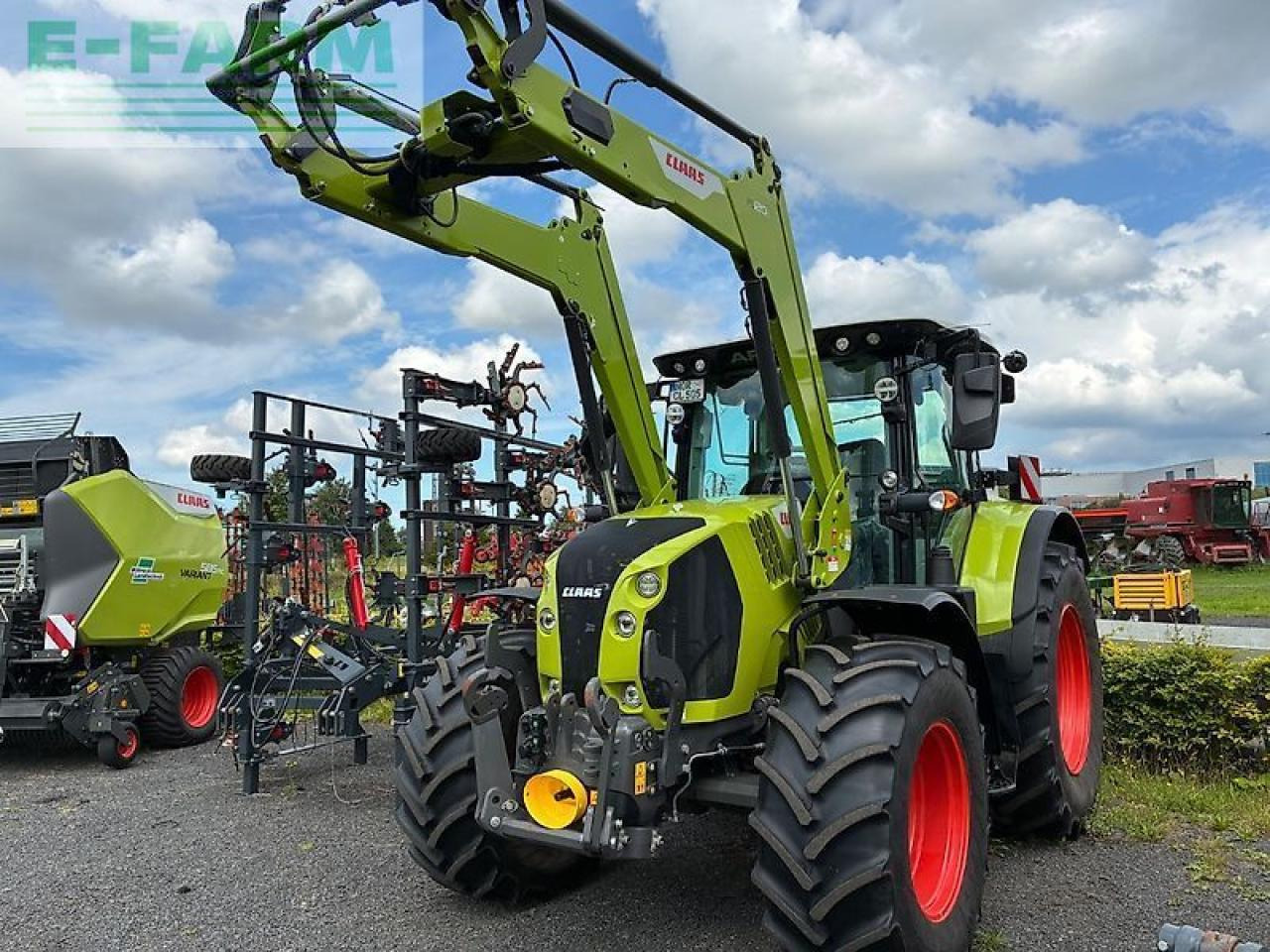 CLAAS arion 550 cis+ CIS - Tracteur agricole: photos 2 CLAAS arion 550 cis+ CIS - Tracteur agricole: photos 2