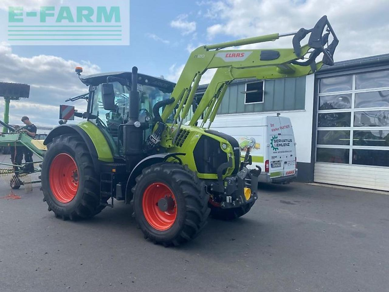 CLAAS arion 550 hexashift stage v cebis vorführmaschine mit garantieverlängerung HEXASHIFT CEBIS - Tracteur agricole: photos 3 CLAAS arion 550 hexashift stage v cebis vorführmaschine mit garantieverlängerung HEXASHIFT CEBIS - Tracteur agricole: photos 3