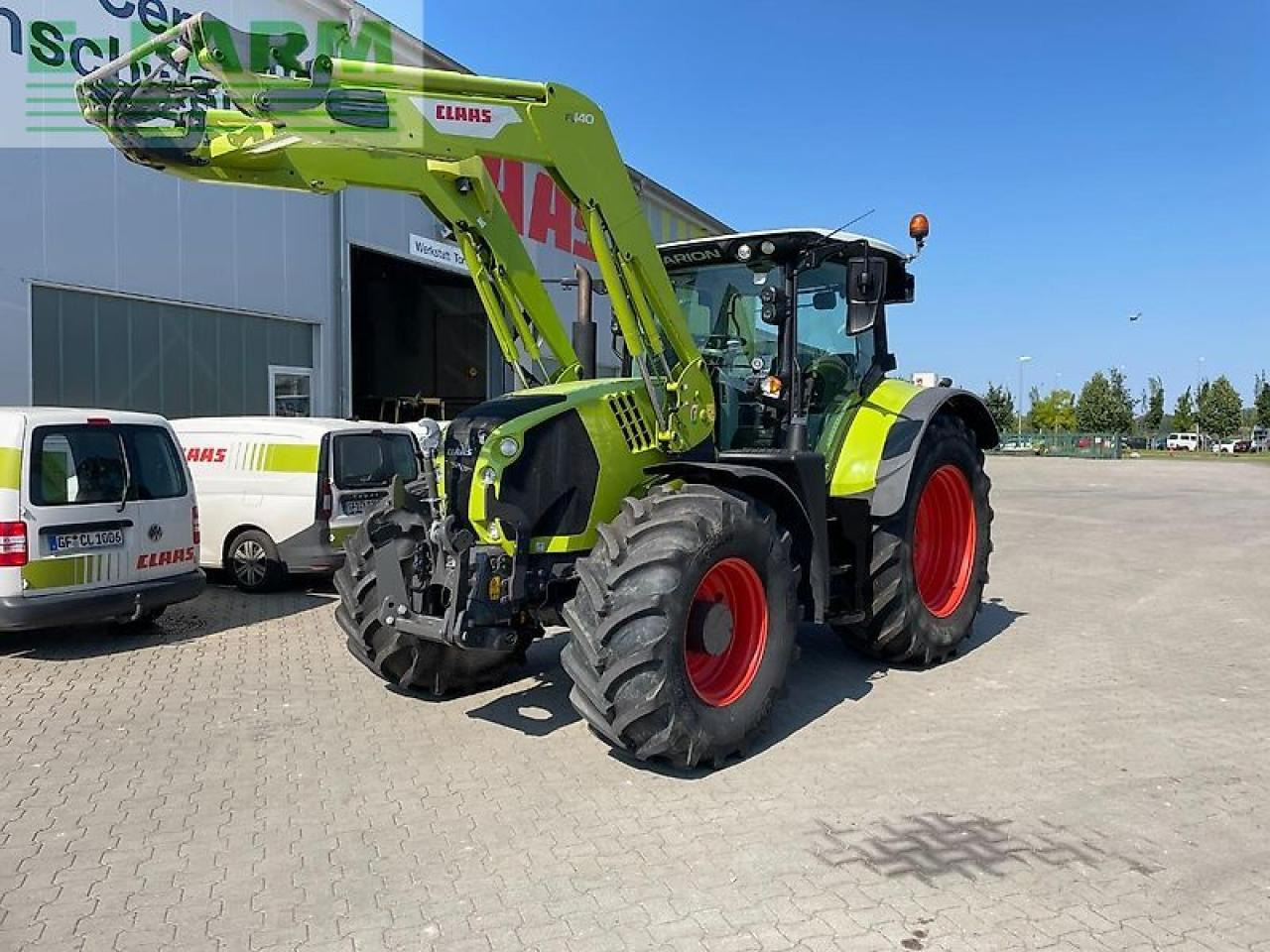 CLAAS arion 650 cmatic cis+ CMATIC CIS+ - Tracteur agricole: photos 2 CLAAS arion 650 cmatic cis+ CMATIC CIS+ - Tracteur agricole: photos 2