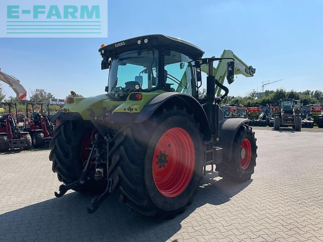 CLAAS arion 650 cmatic cis+ CMATIC CIS+ - Tracteur agricole: photos 5 CLAAS arion 650 cmatic cis+ CMATIC CIS+ - Tracteur agricole: photos 5