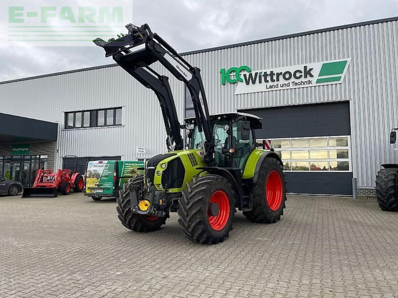 CLAAS arion 660 cis+ - Tracteur agricole: photos 1 CLAAS arion 660 cis+ - Tracteur agricole: photos 1