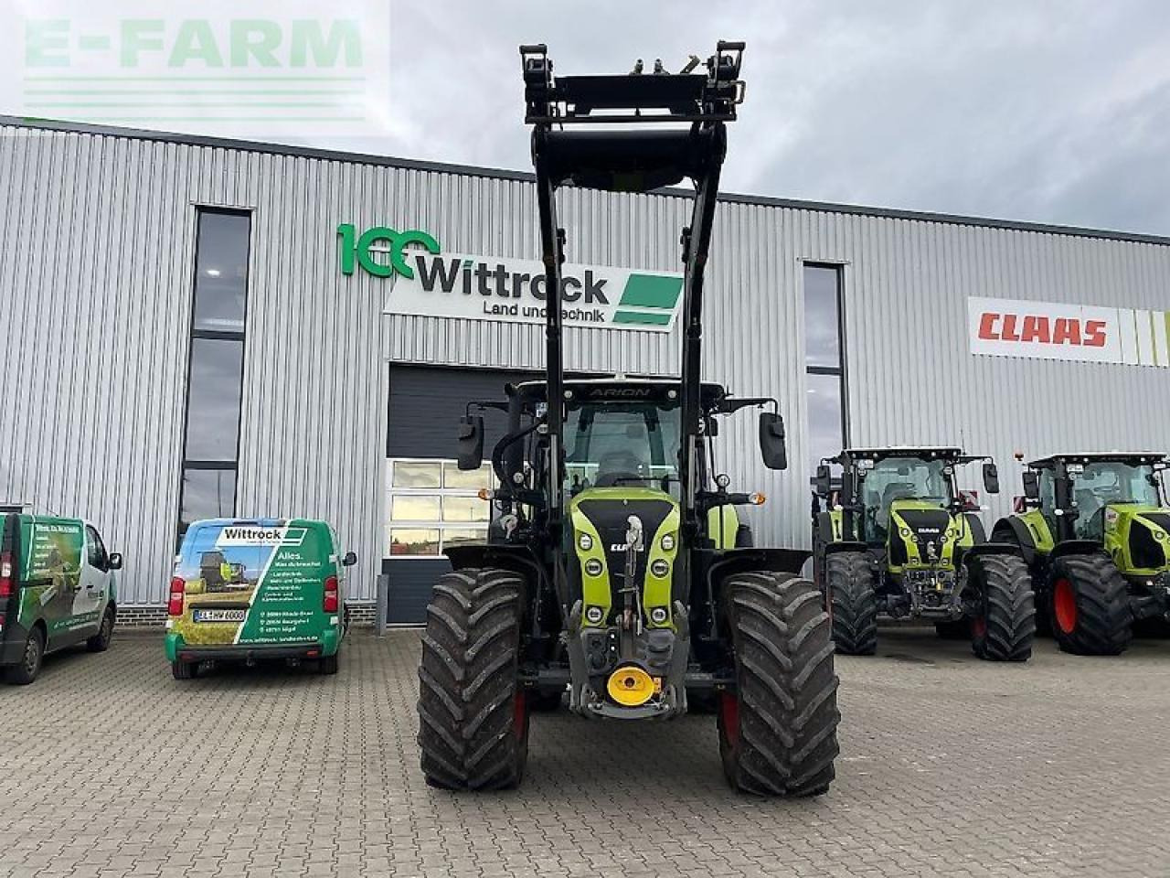 CLAAS arion 660 cis+ - Tracteur agricole: photos 5 CLAAS arion 660 cis+ - Tracteur agricole: photos 5