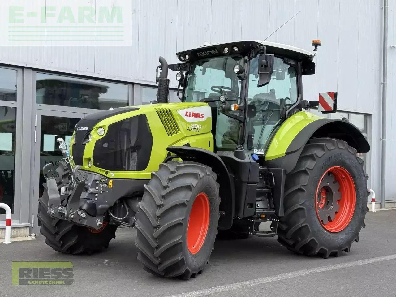CLAAS axion 800 cis+ hexashift HEXASHIFT CIS+ - Tracteur agricole: photos 1 CLAAS axion 800 cis+ hexashift HEXASHIFT CIS+ - Tracteur agricole: photos 1