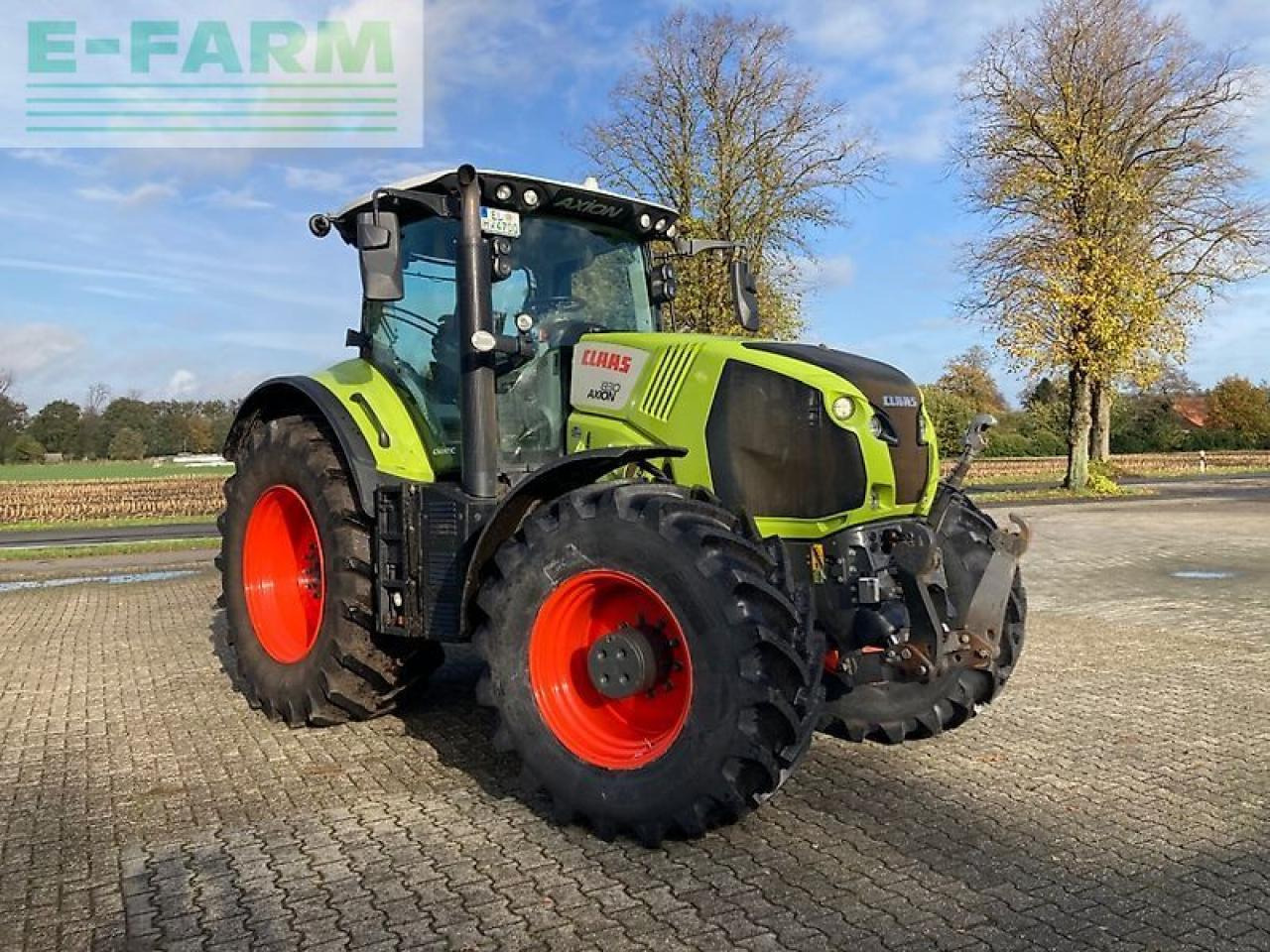 CLAAS axion 830 cebis - Tracteur agricole: photos 3 CLAAS axion 830 cebis - Tracteur agricole: photos 3